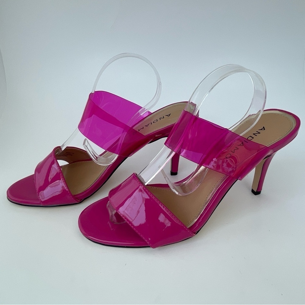ANDIAMO Pink Heels - Picture 2 of 9